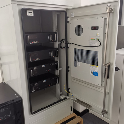 48V 50Ah Telekom Lityum Pil 3U Modülü, Off Grid Enerji Depolama Sistemi Telekom Baz İstasyonu için