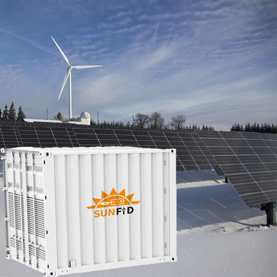1MW Konteyner Enerji Depolama Bataryası ESS Ticari Batarya Depolama Entegre Sistemi