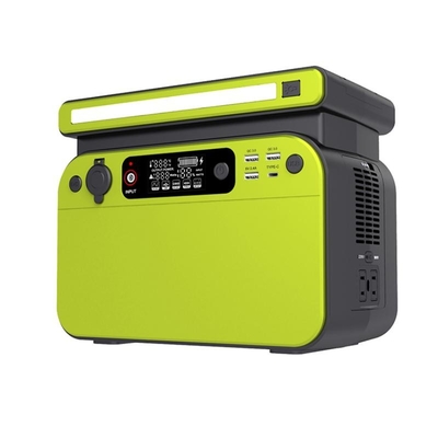 500W Dış Mekan Taşınabilir Güç İstasyonu 110V 220V LiFePO4