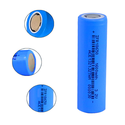 Lamba Işık Torch için 18650 Lifepo4 Pil Hücresi 3.2v 1800mah