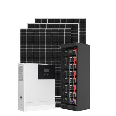 6KW 5KW Kapalı Izgara Güneş Enerjisi Sistemi Pilli Fotovoltaik Güneş Enerjisi Sistemi