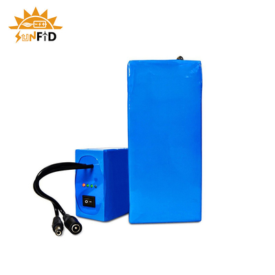 Güneş Enerjisi Sistemi LED Panel Işığı için 12V 20Ah Şarj Edilebilir Lityum Pil Paketi 18650