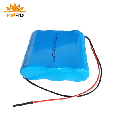 9.6V 3.6Ah Şarj Edilebilir Lityum Pil Paketi 26650 3S1P Lifepo4