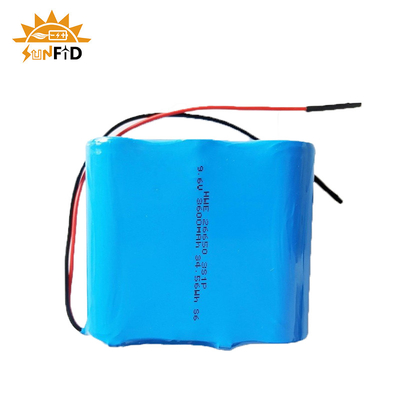 9.6V 3.6Ah Şarj Edilebilir Lityum Pil Paketi 26650 3S1P Lifepo4