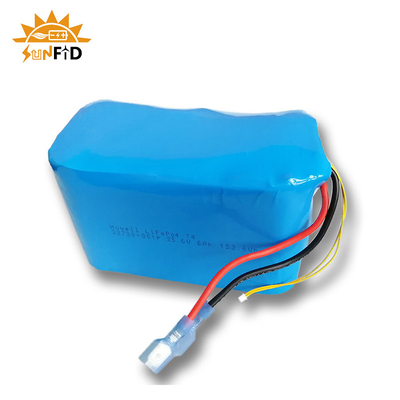 25.6v 6Ah Şarj Edilebilir Lityum Pil Paketi 8S1P Solar LED Aydınlatma LifePO4 Pil Paketi