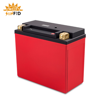 BMS 7-A Start Stop Piller ile Şarj Edilebilir Motosiklet Lityum Pil 12V 6ah
