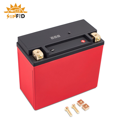 BMS 7-A Start Stop Piller ile Şarj Edilebilir Motosiklet Lityum Pil 12V 6ah