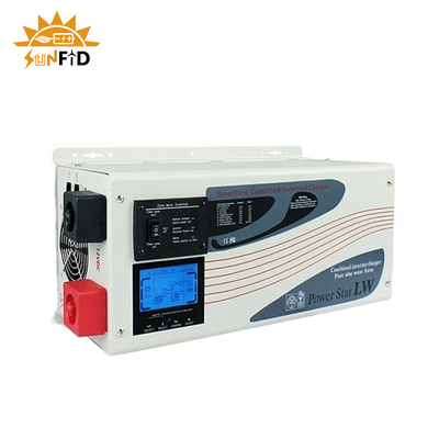 6000W DC - AC Saf Sinüs Güç Çevirici 24V 48V 120 240V LCD Ekranlı