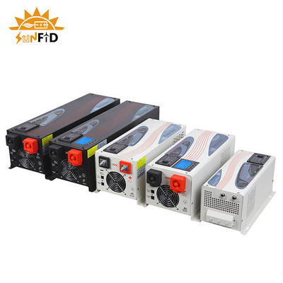 Hibrit 4000w Saf Sinüs Güç Çevirici Tek Fazlı LCD Dijital Ekran