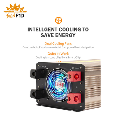 DC'den AC'ye 5000 Watt Saf Sinüs Güç Çevirici 12V 24V 48V