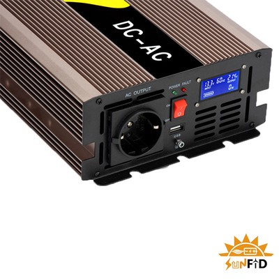 12V Volt 2000w Saf Sinüs Güç Çevirici DC - AC 110V 220V