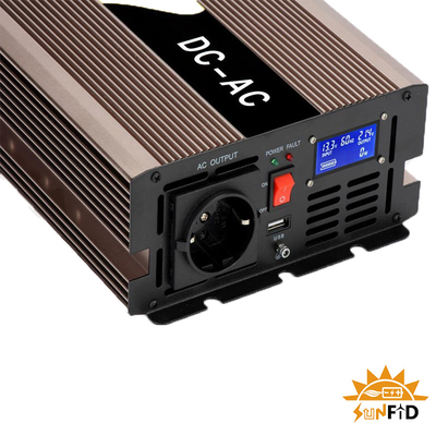 48V 1500W 12V Saf Sinüs İnvertörü 24V 110V 220V