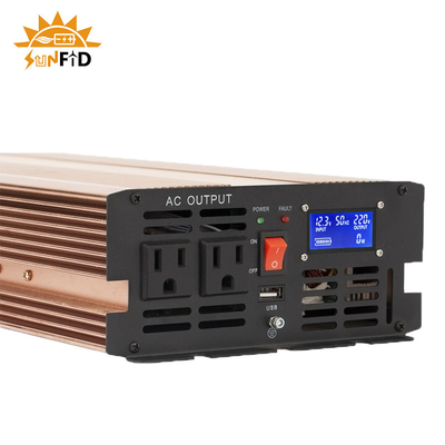 48V 1500W 12V Saf Sinüs İnvertörü 24V 110V 220V