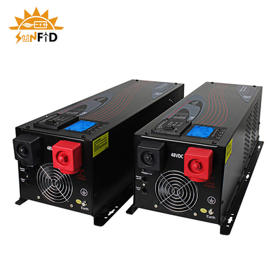 AC Şarjlı 24V 240V 10000 Watt Saf Sinüs İnvertörü 48V 120V