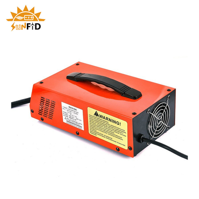 36V 45A Lityum Demir Pil Şarj Cihazı 12V 24V 50A 48V 40A 60V 35A 72V 30A 84V 25A 96V20A Kırmızı Demir Kabuk
