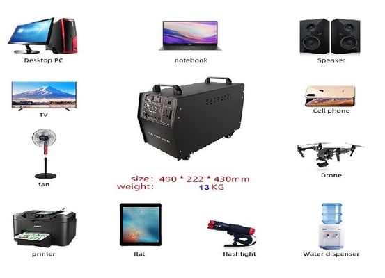 220V 1000W Konut Enerji Depolama Sistemi Taşınabilir Güneş Enerjisi Jeneratörü