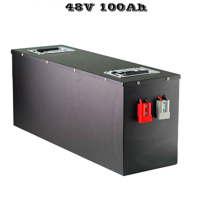 Güneş Sistemi Golf Arabası için CE 100Ah Campervan Lityum Pil 48V