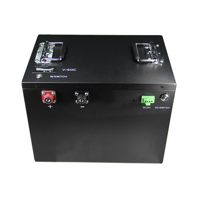 Golf Arabası için 100Ah 48 Volt Lityum Pil 51.2v 200Ah Lifepo4 Bms Şarj Cihazı ile