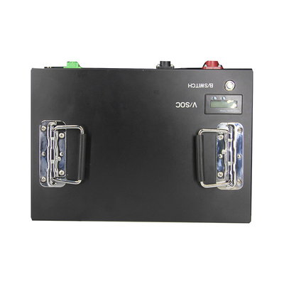 Golf Arabası için 100Ah 48 Volt Lityum Pil 51.2v 200Ah Lifepo4 Bms Şarj Cihazı ile