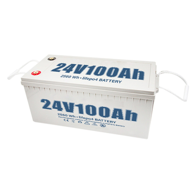 Güneş Sistemi Yat RV Araba için 100Ah 24V Derin Döngü Lityum Pil