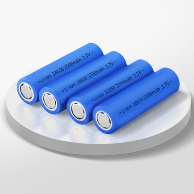 2500mAh Lifepo4 Pil Hücresi 25R Şarj Edilebilir 3.7V Silindirik 18650