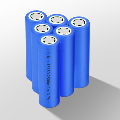2500mAh Lifepo4 Pil Hücresi 25R Şarj Edilebilir 3.7V Silindirik 18650