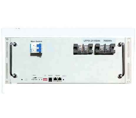 LCD Ekranlı 100Ah Telekom Lityum Pil 48V Fosfat Lifepo4 Pil Paketi