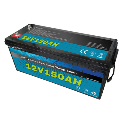 Karavanlar için Lifepo4 Boş Zaman Pilleri 12V 150AH RV Güneş Enerjisi Depolama Sistemi