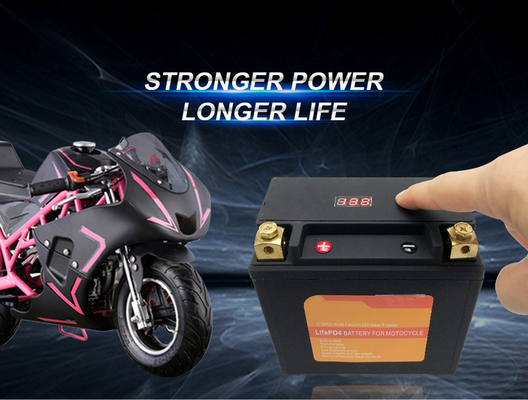 BMS Starter Stop Pilleri ile Motosiklette 4AH 12V Lityum Pil